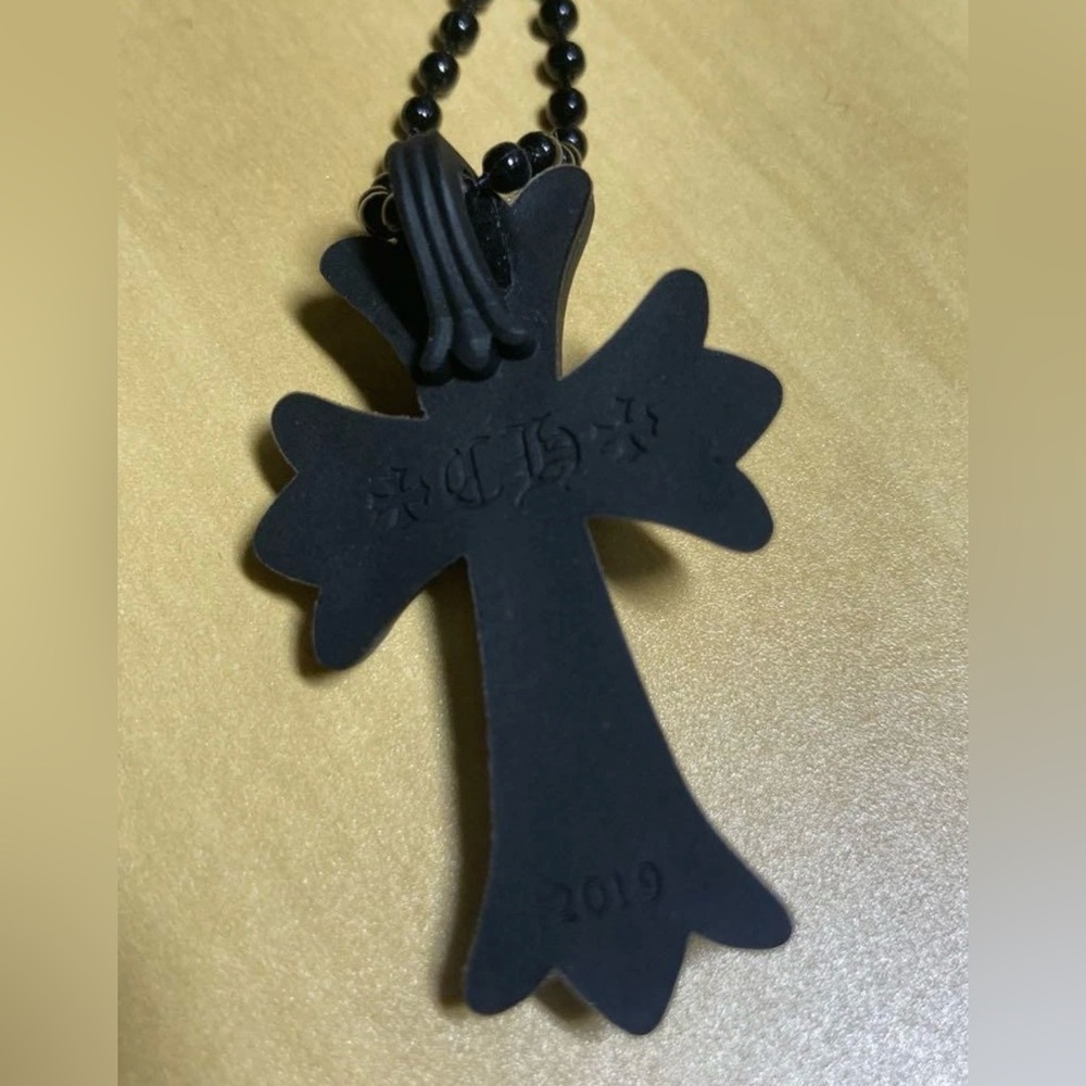Chrome Hearts Black Cross Necklace - Picture 3 of 3